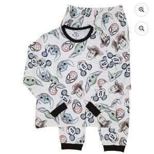 Disney 100 Black and White Graphic soft pajamas